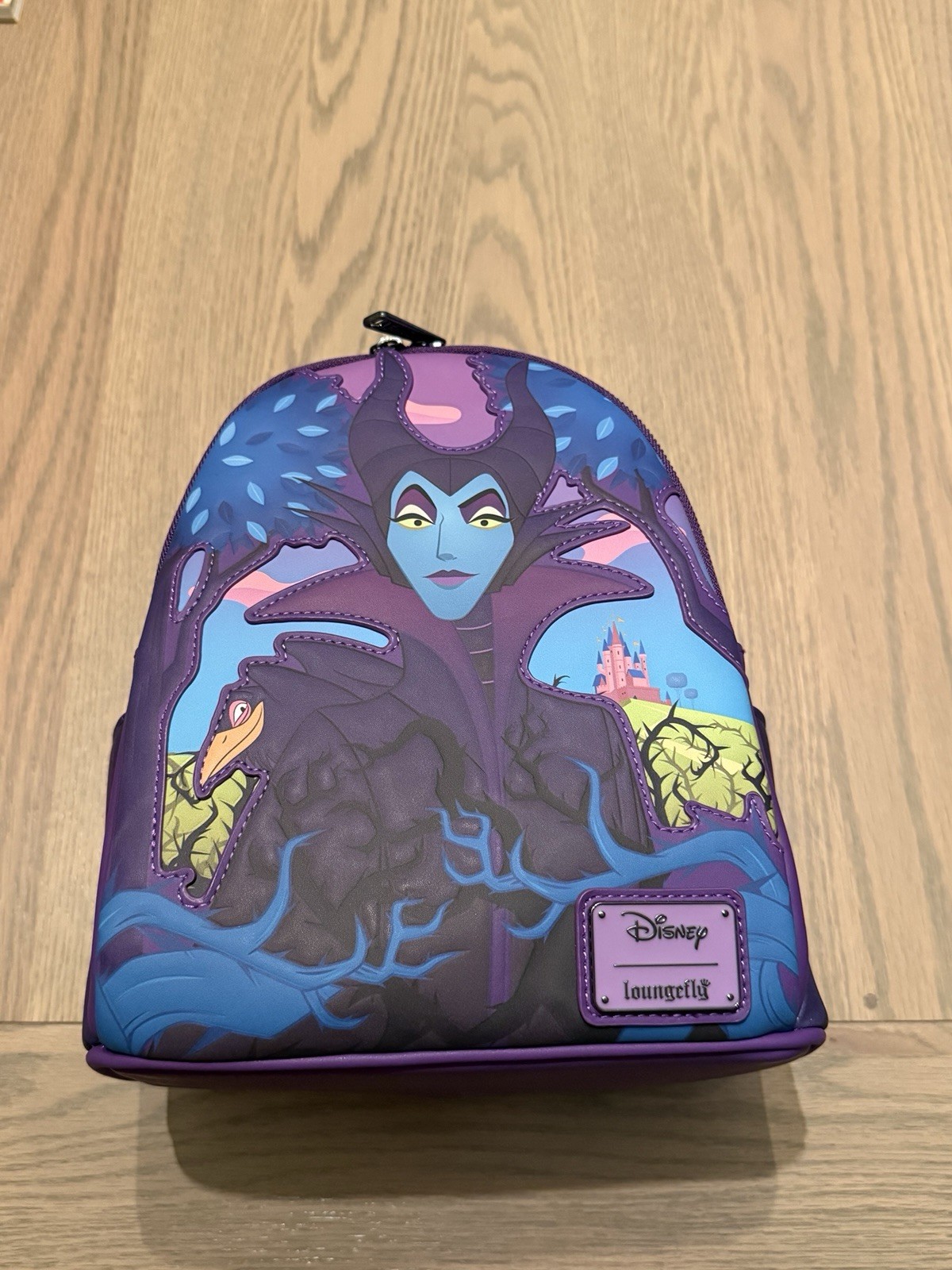 Loungefly Disney Sleeping Beauty Maleficent Transformation Mini Backpack BNWT