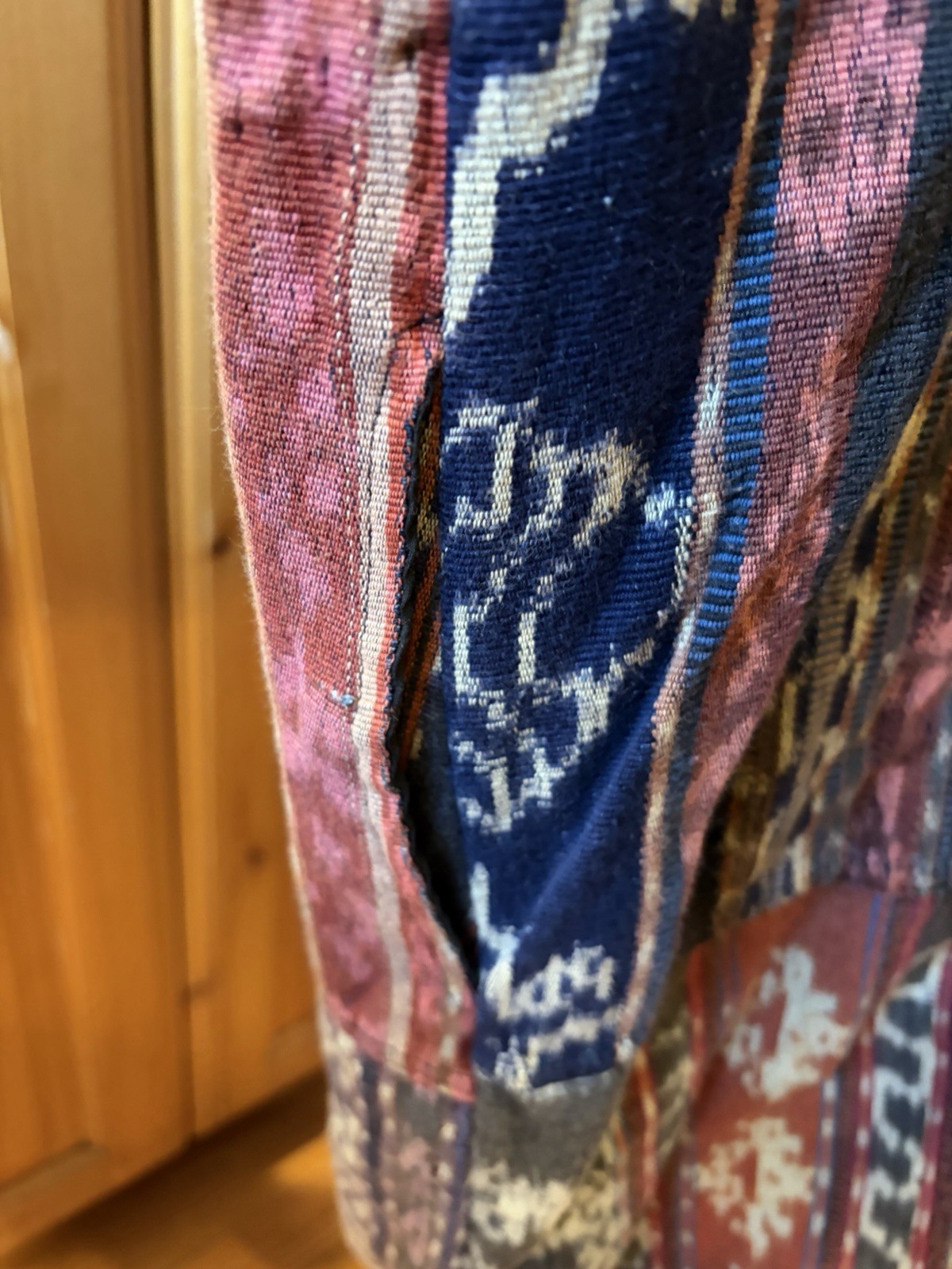 Art to Wear Vintage Ikat Kimono Patchwork Wild Woman Wild Thing Hand Made
