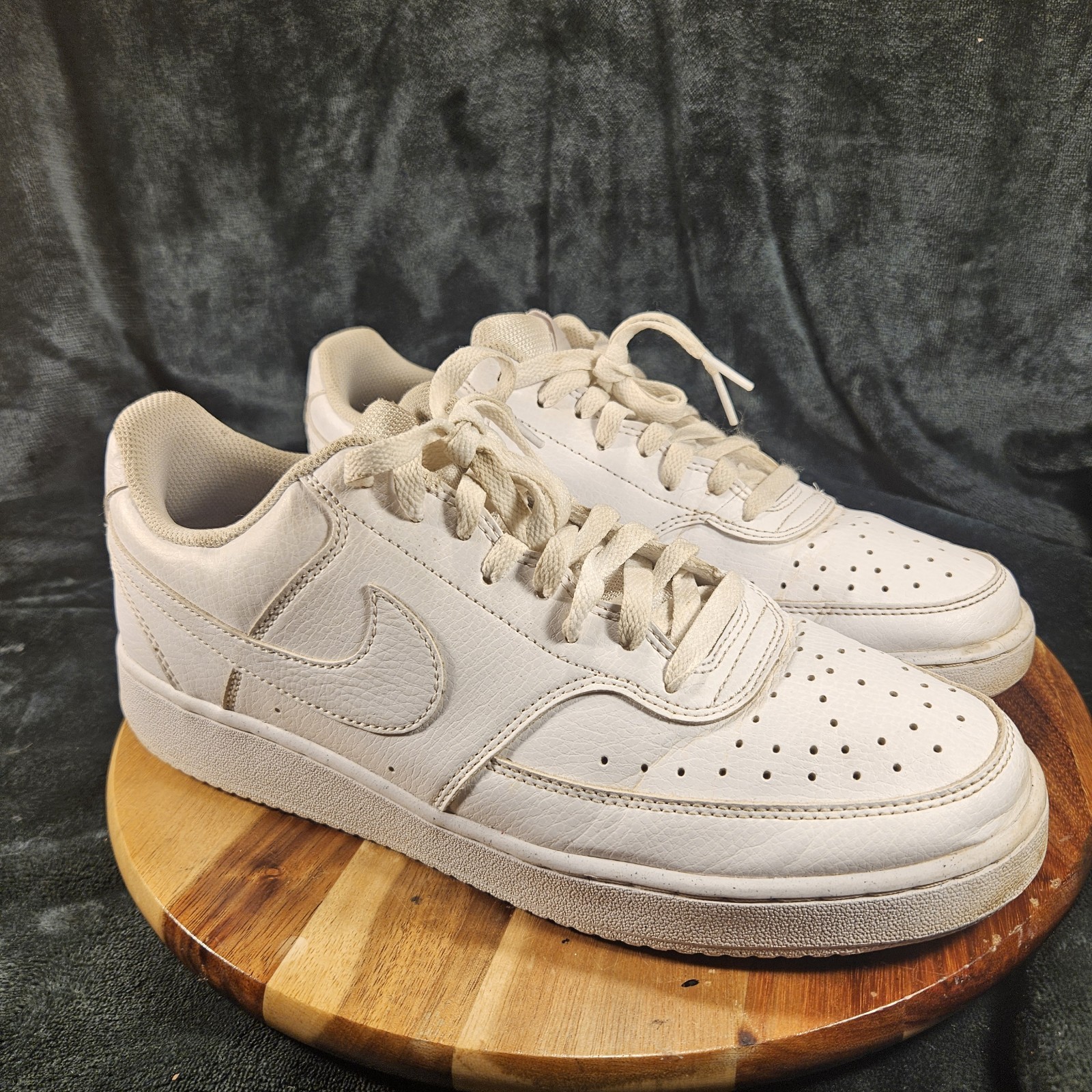 Nike Men’s Court Vision Low Next Nature DH2987-100 White Casual Sneaker SZ 10