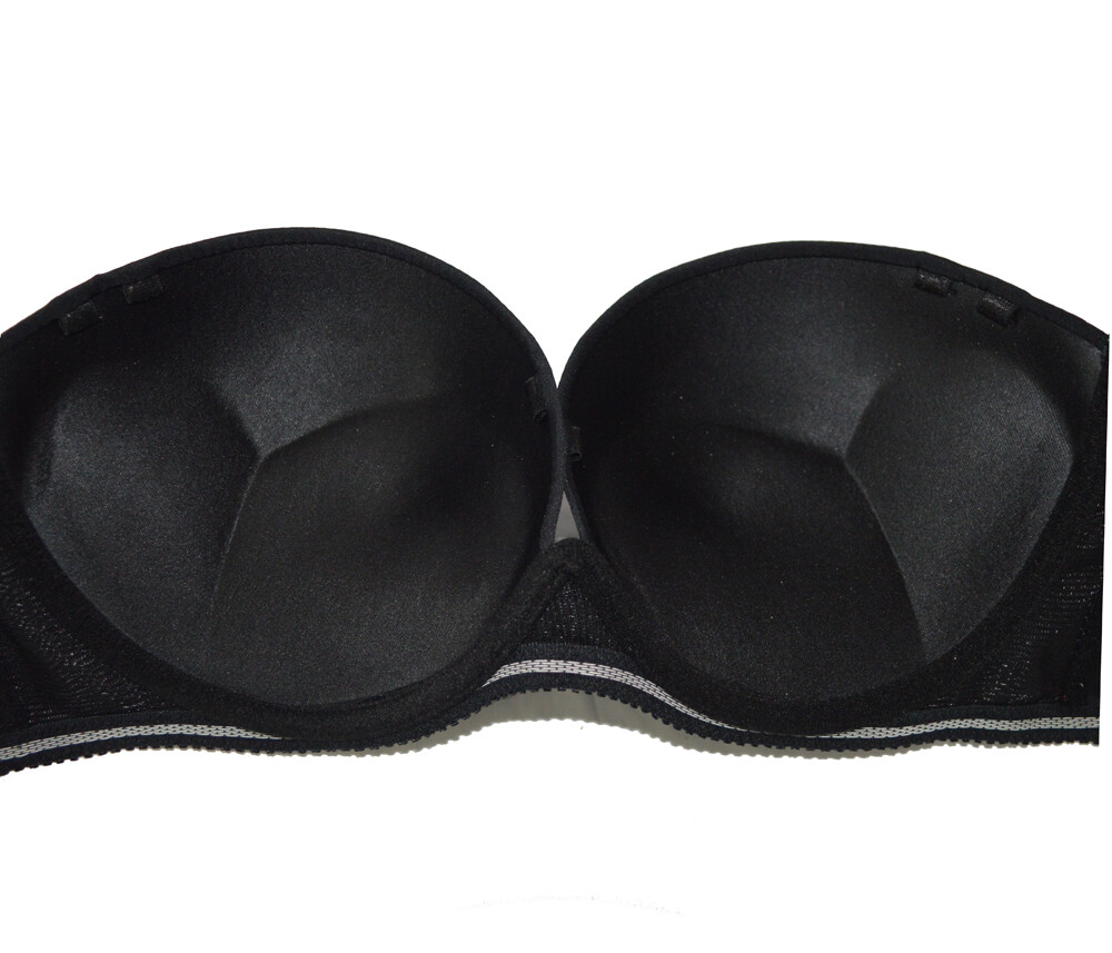 Strapless Convertible Underwire Multiway Padded T Shirt Push-Up Backless Bra
