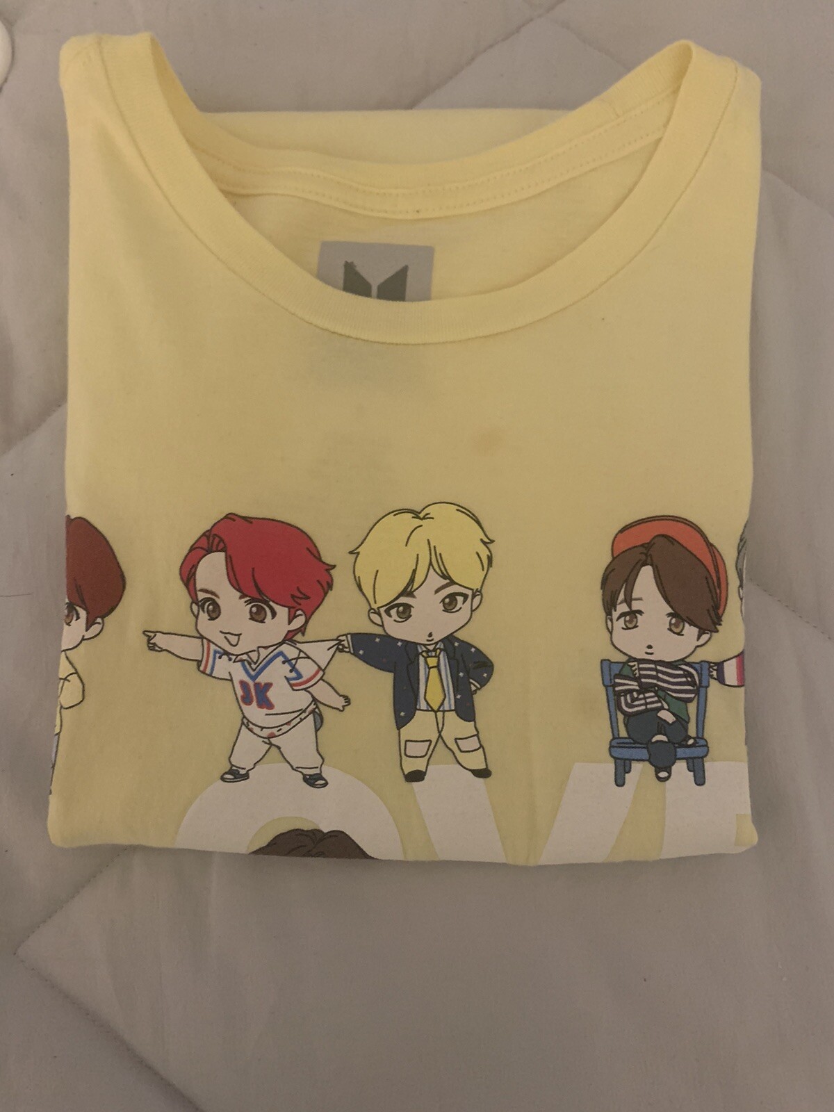 BTS Tinytan Shirt Medium New Hot Topic