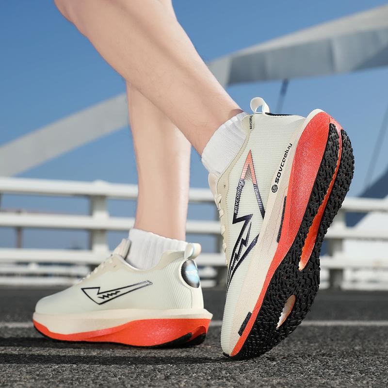 Running Shoes Carbon Board Speciality Marathon Men Sports Breathable Lightweight