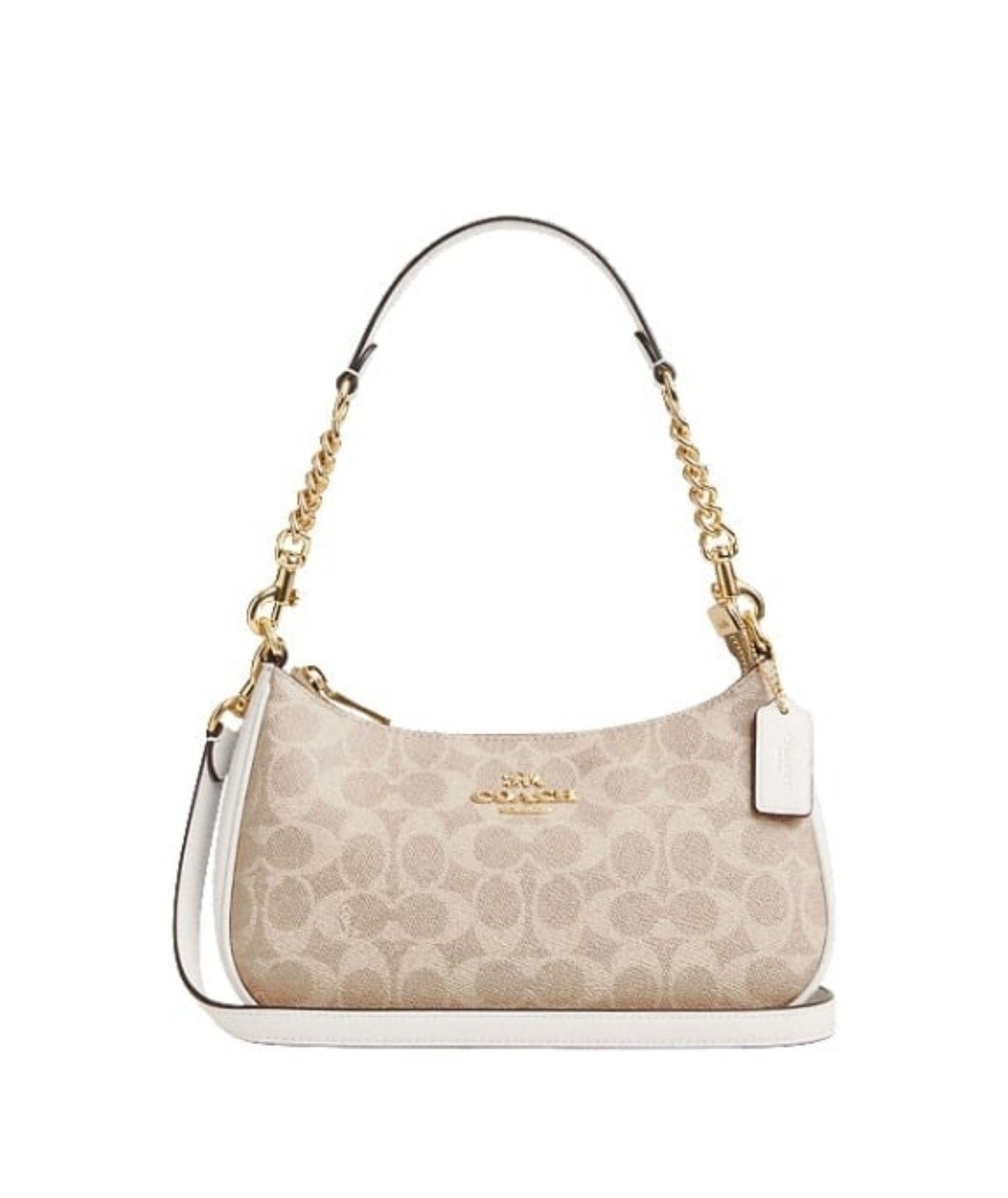 NWT Coach Teri Shoulder Bag In Signature Canvas CV933