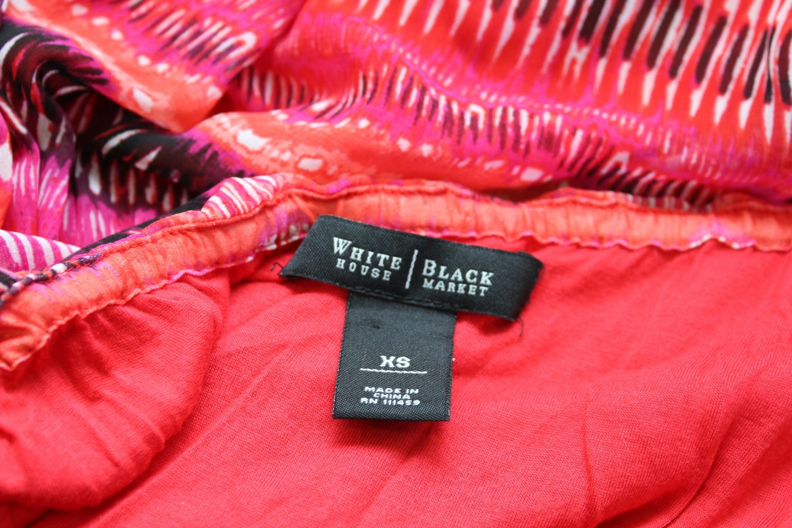 White House Black Market Pink Red Multi Striped Maxi Dress Size XS Summer Casual