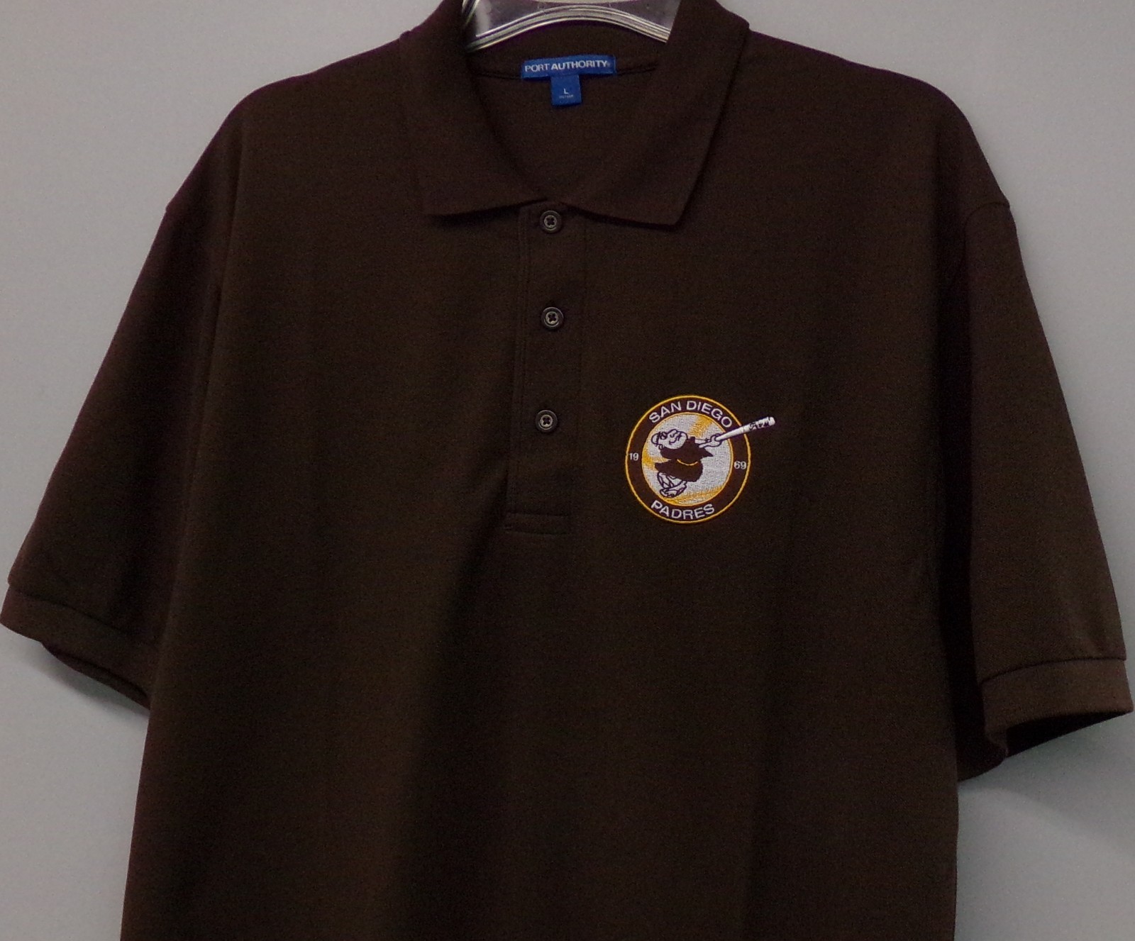 San Diego Padres 1969 Friar Logo Mens Embroidered Polo XS-6XL, LT-4XLT New