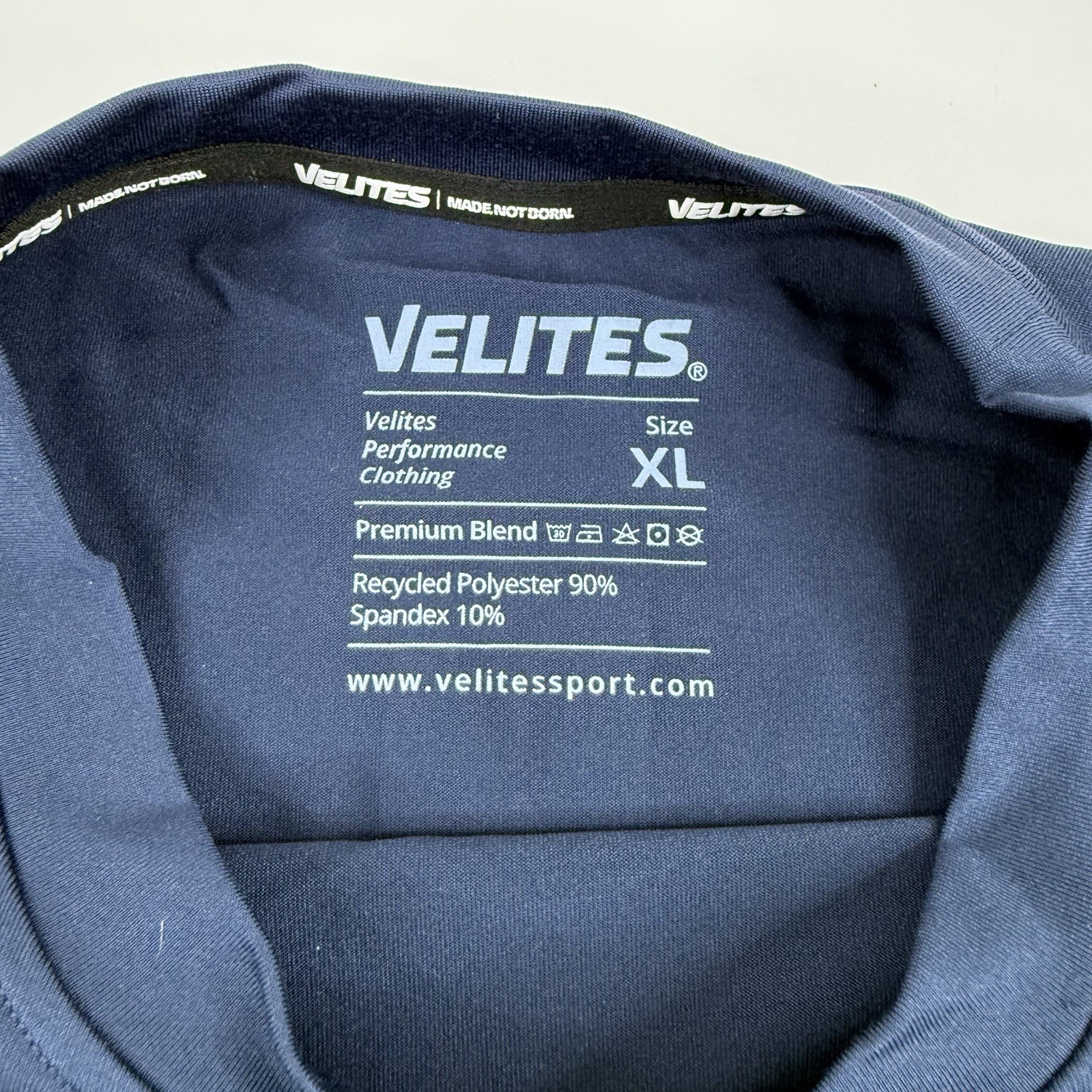Velites Sport HOLO T-Shirt Deep Ocean Blue Men’s XL CrossFit Gym Training
