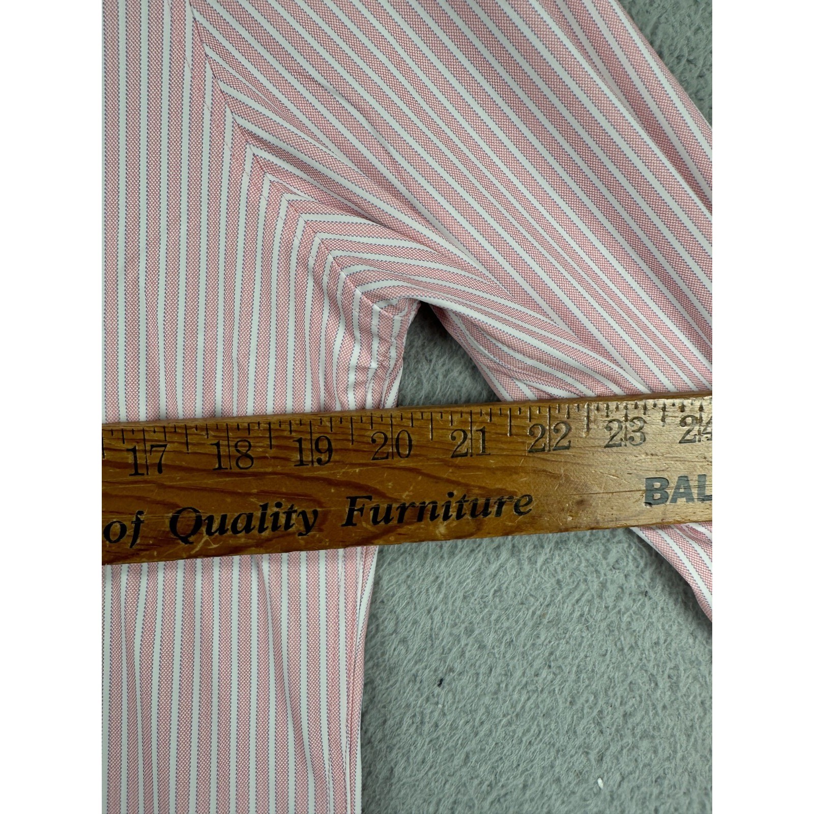 NEW 7 Diamonds 7D Shirt Mens Medium Pink Camden Stripe Button Up 4 Way Stretch