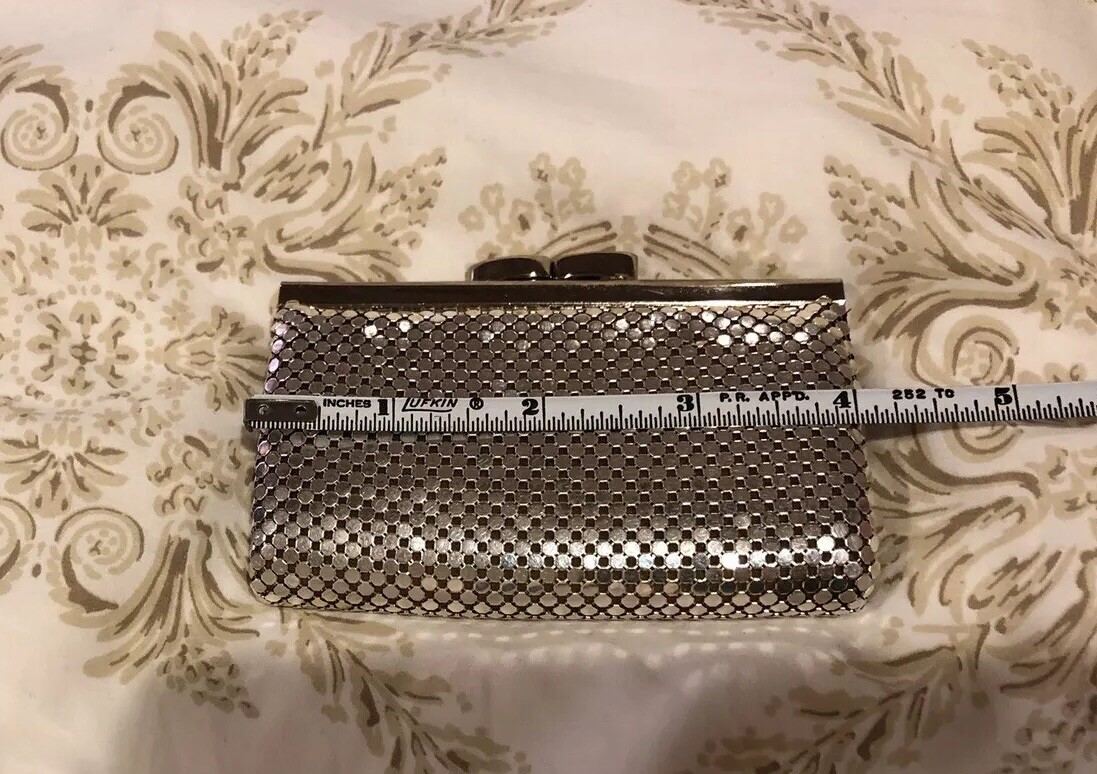 VTG Whiting & Davis Metal Mesh Key Ring Holder Collectors Item SEE DESCRIPTION