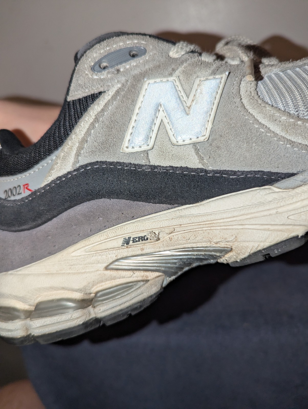 New Balance 2002R Slate Grey Black Raincloud M2002RSG Mens Size 10 D