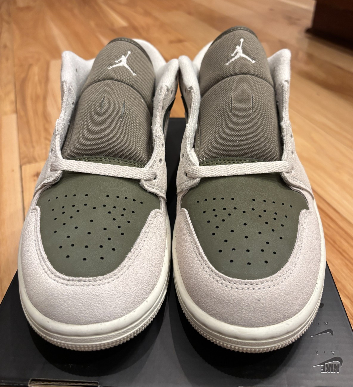 Nike Air Jordan 1 Low SE Medium Olive Light Orewood Brown HV4089 201 Size 8