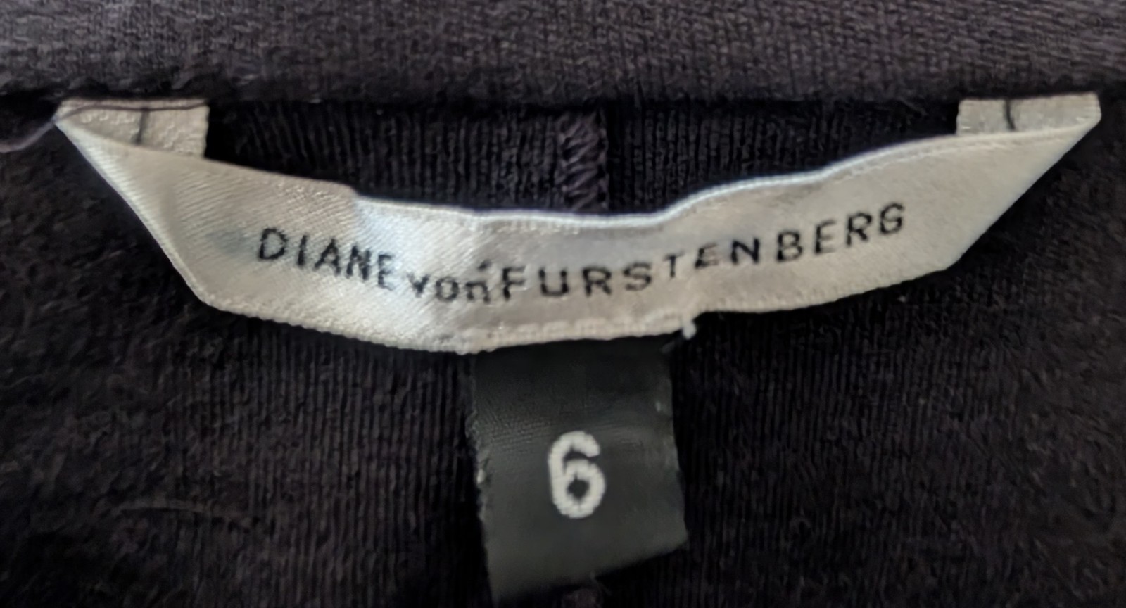 Diane von Furstenberg Purple Brown A-Line Wool Knit Skirt Gored 6