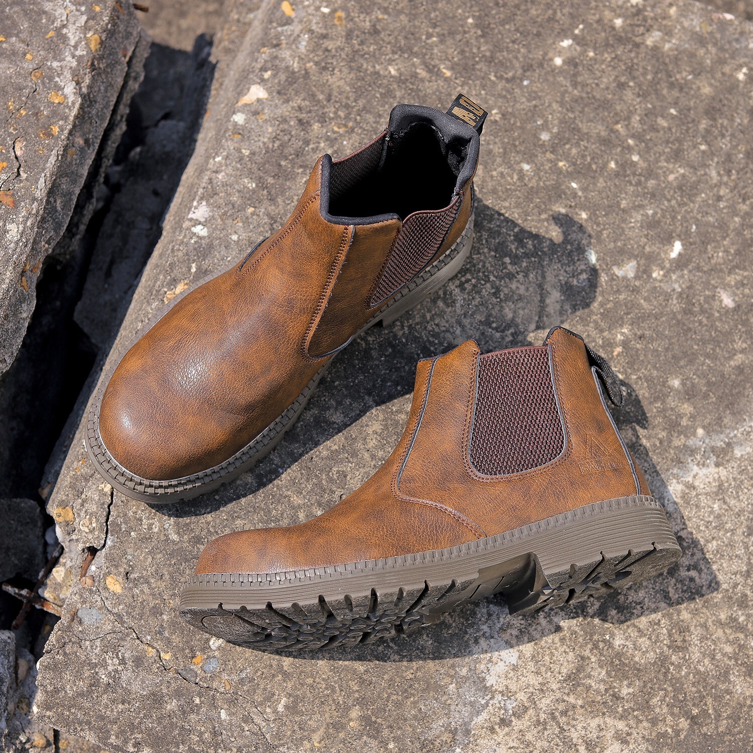 Steel Toe Shoes For Men Work Boots Puncture-Proof Safety Shoes Protective Shoes