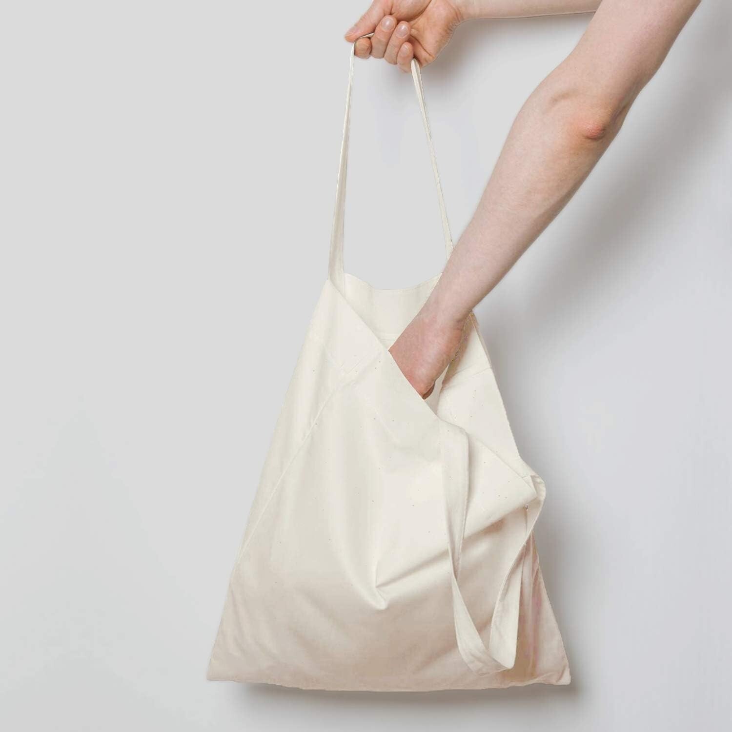 Versatile 15”x16” Cotton Tote Bags with Teflon Sheet – Bulk Eco-Friendly Packs
