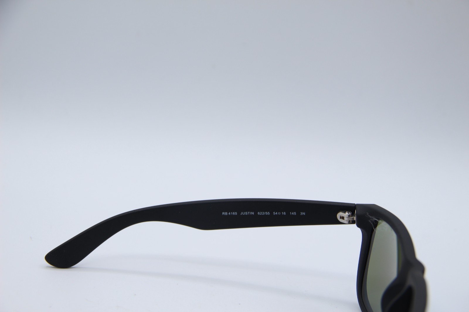 RAY-BAN RB 4165 622/55 JUSTIN BLACK MIRRORED AUTHENTIC FRAMES SUNGLASSES 54-16