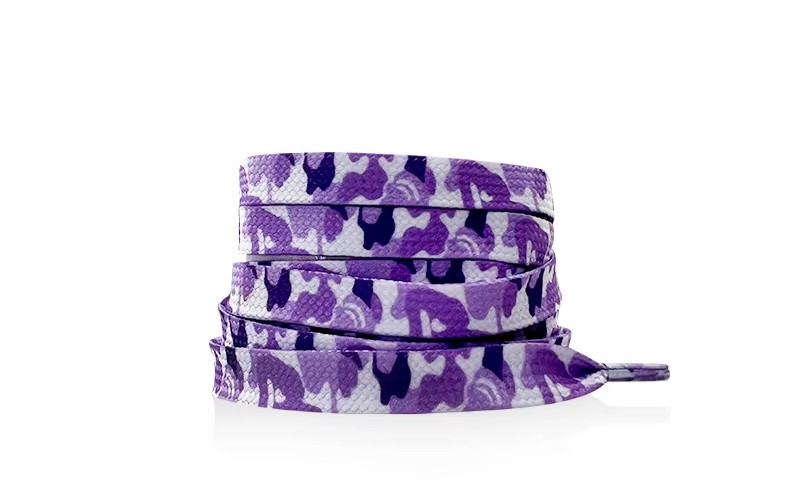 NEW Strings Camo Shoelaces 45 Long Great Color.