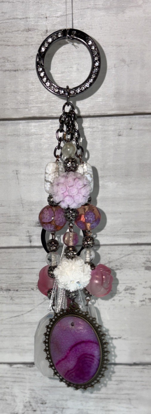 Purse Charm✨Bag Charm✨Bag Swag✨Handmade Bling Keychain✨Handbag Jewelry✨NWT