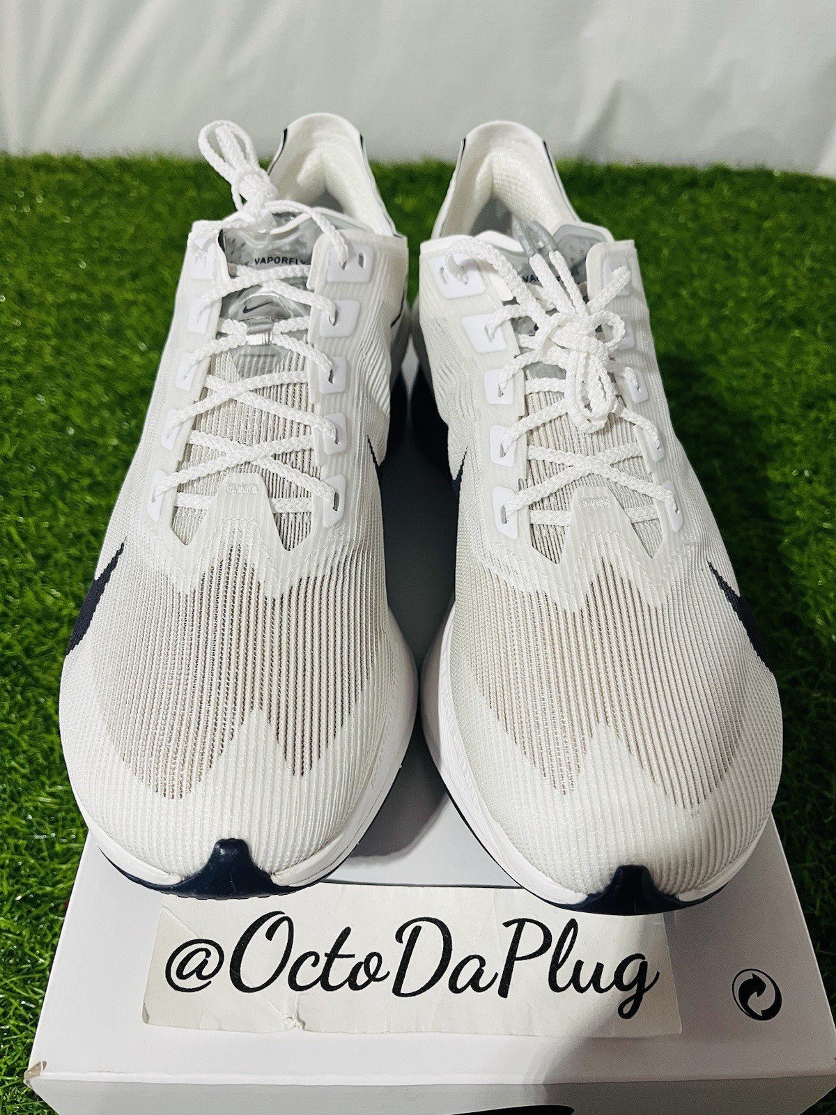 Nike ZoomX Vaporfly Next% 4 White Grey Mens Sizes nby HF6414-100
