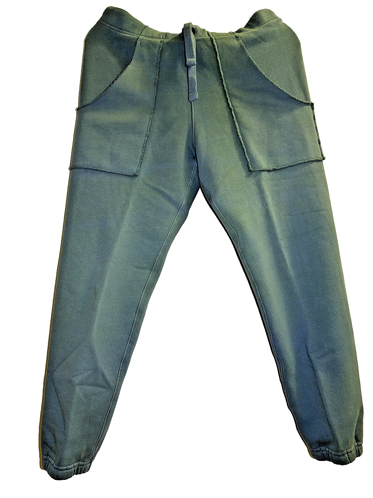 Frank & Eileen Eamon Jogger Sweat Pants Triple Fleece, Artichoke Green Size M