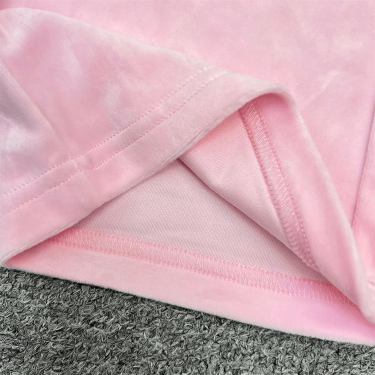 💗NEW💗Lilly Pulitzer Pink Jayla Velour Ruffle Zip-Up Jacket Pants SET XL XLarge