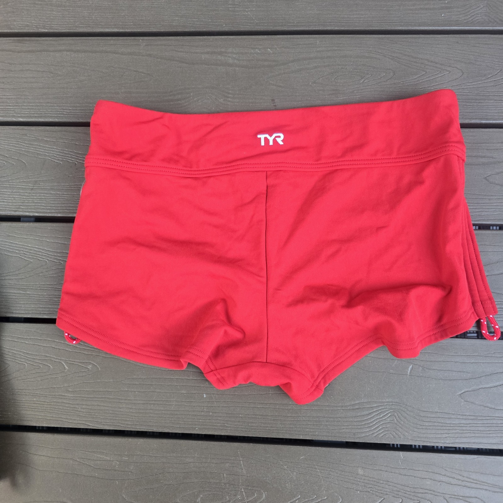 TYR Women’s Red/Navy Life Guard Boyshorts Bundle Sz S New Samples
