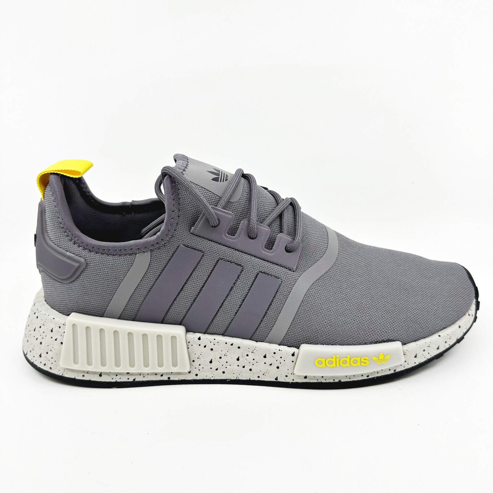 Adidas NMD R1 Trace Gray Speckle White Mens Sneakers GX9534