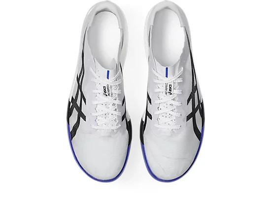 ASICS Metaspeed Ray, Men’s US 10.5, White / Cobalt Burst, 1013A176-101