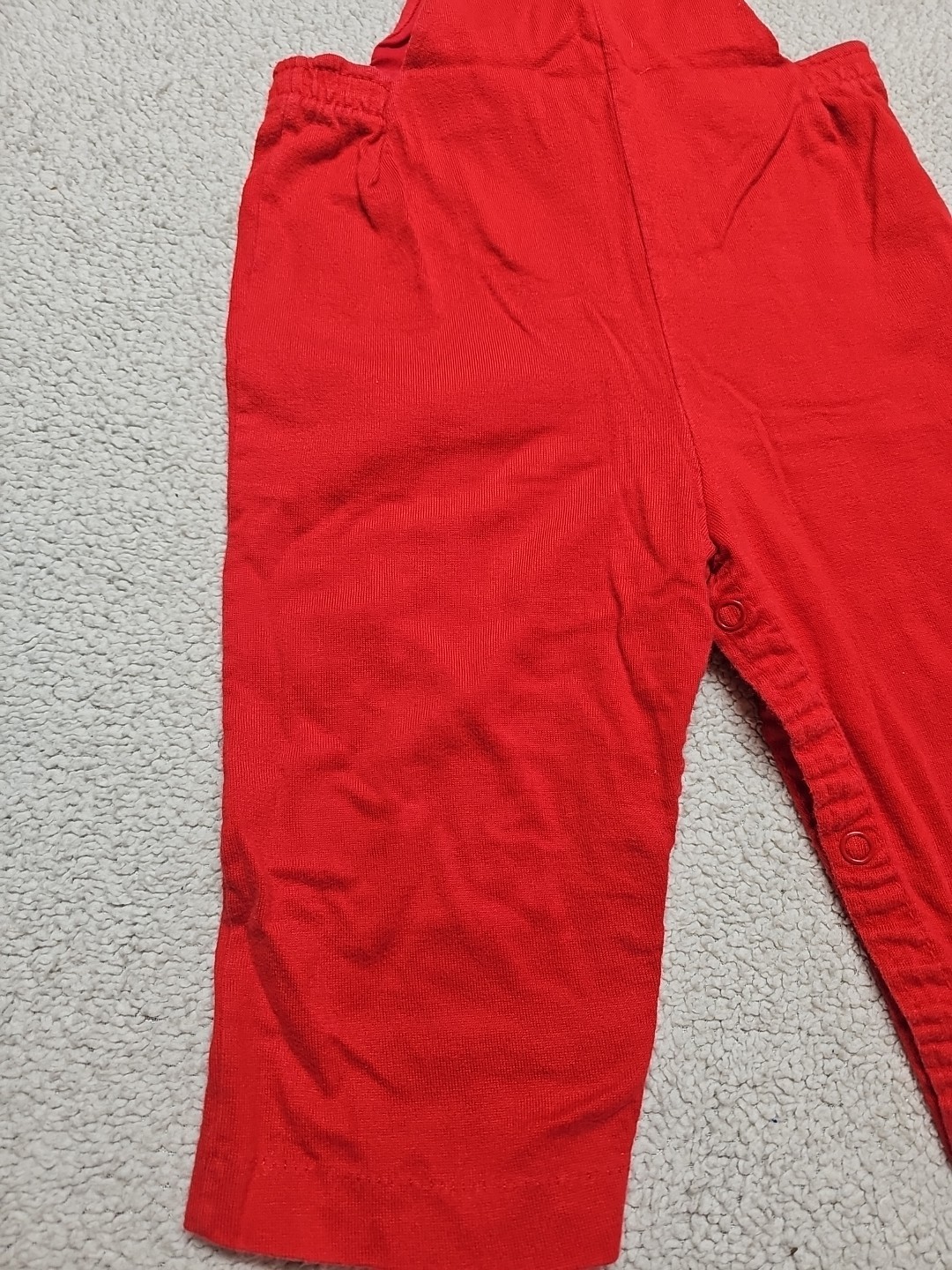Buster Brown Red Overalls 18months 22/25pounds 80’s MADE IN USA 💯 Cotton