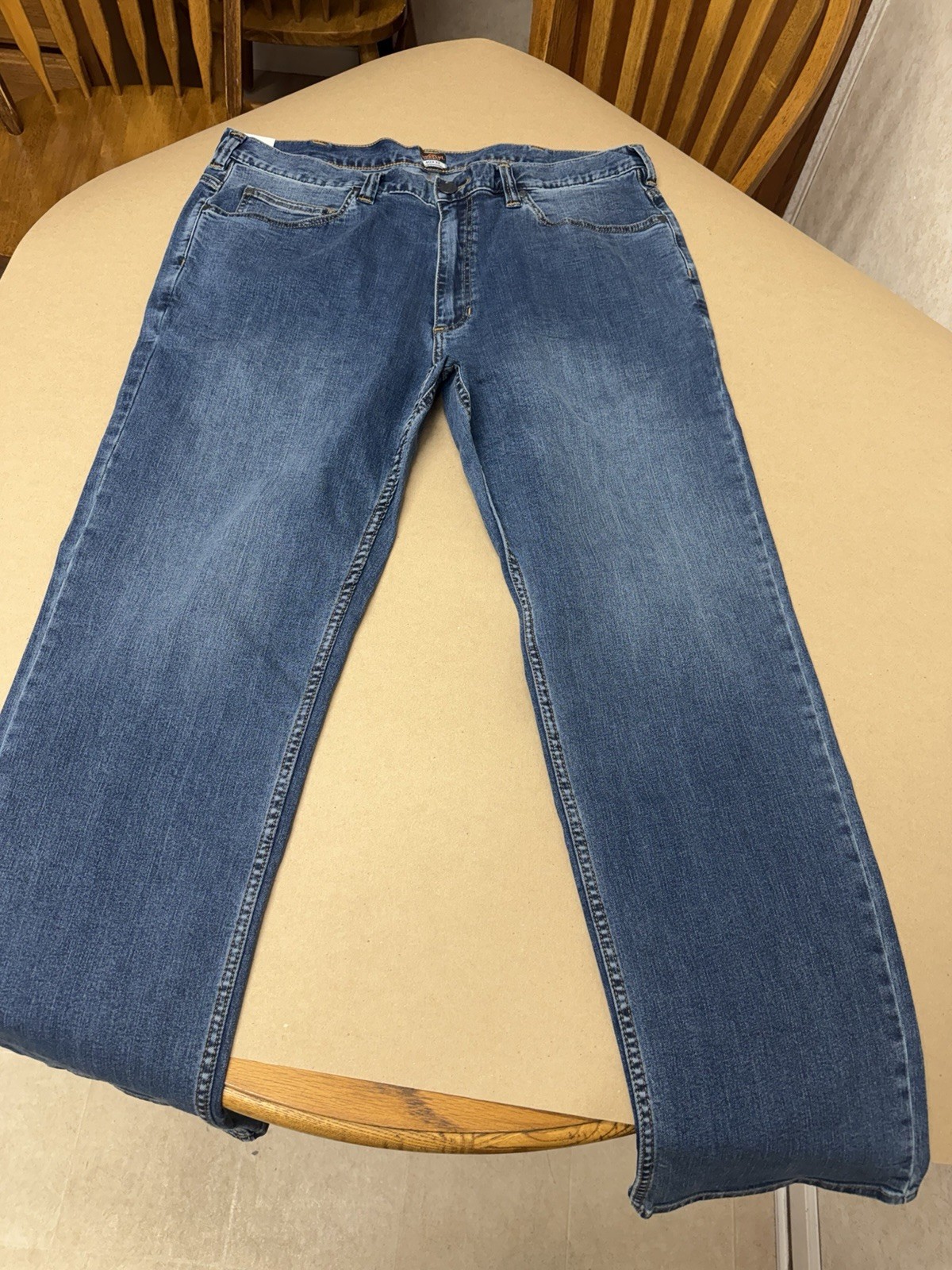 Ridgecut Men’s Jeans Flex Jean Straight Fit 40×32