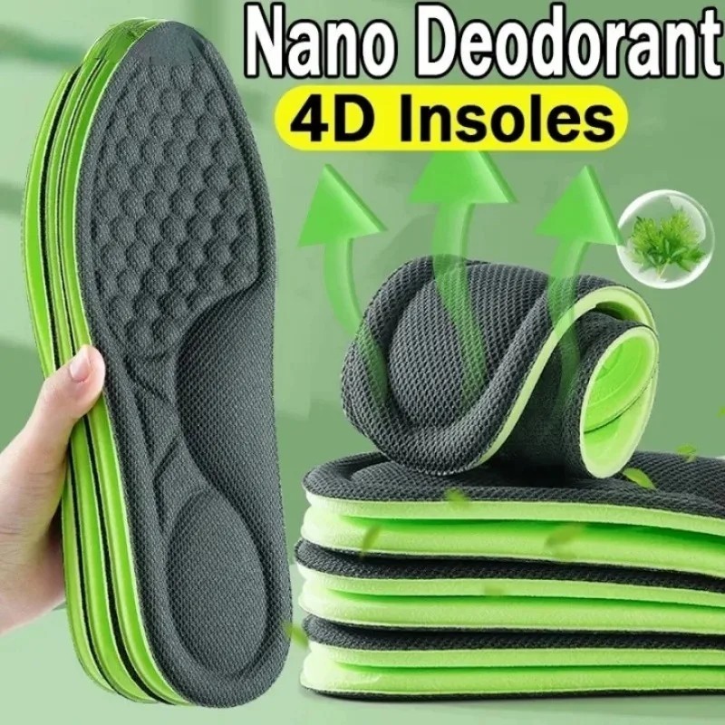 Memory Foam Shoe Insoles For Men Women Running Trainer Inner Soles Foot Inserts