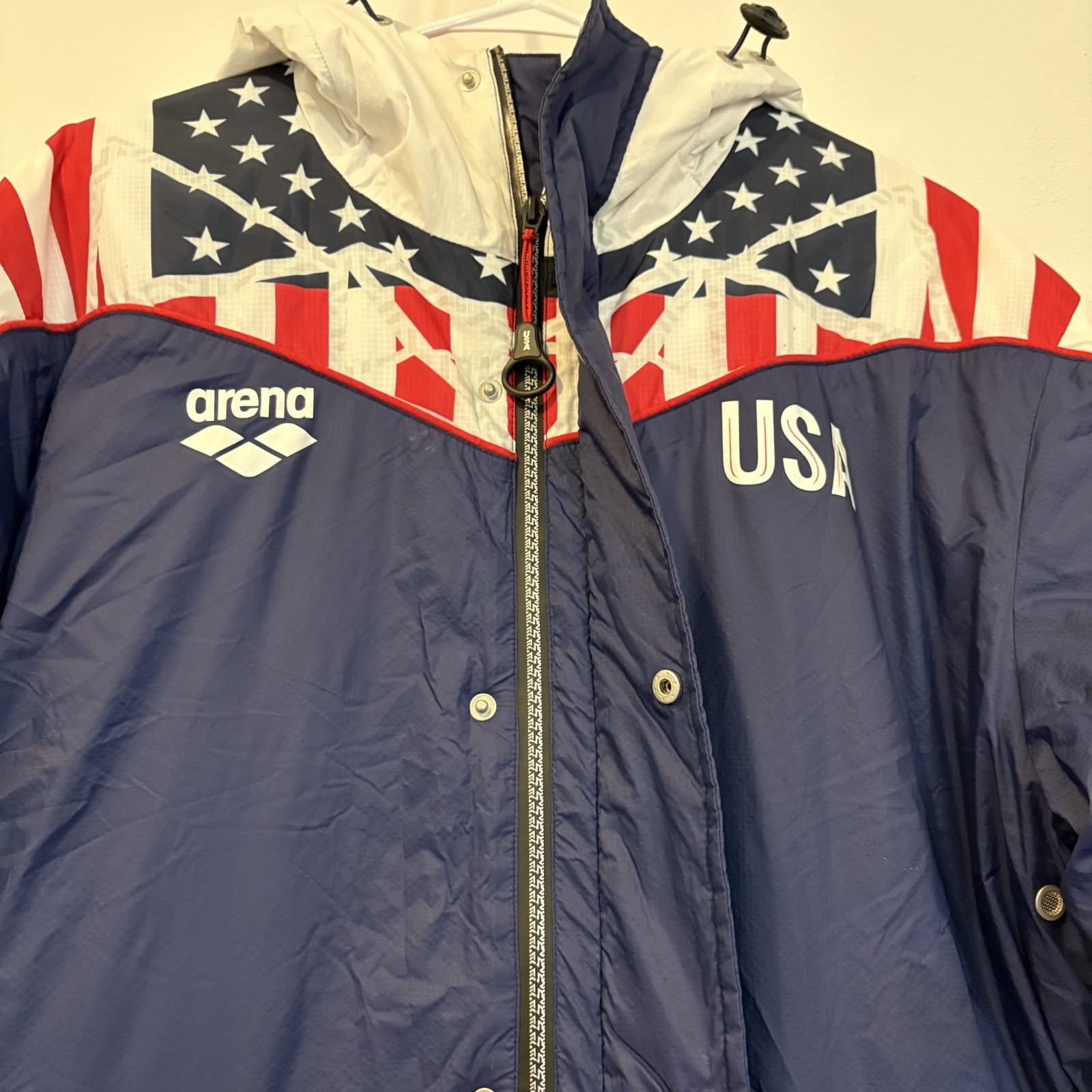 Arena USA OG Parka Exculsive Limited Edition Coat Olympics 2020 Size L Unisex