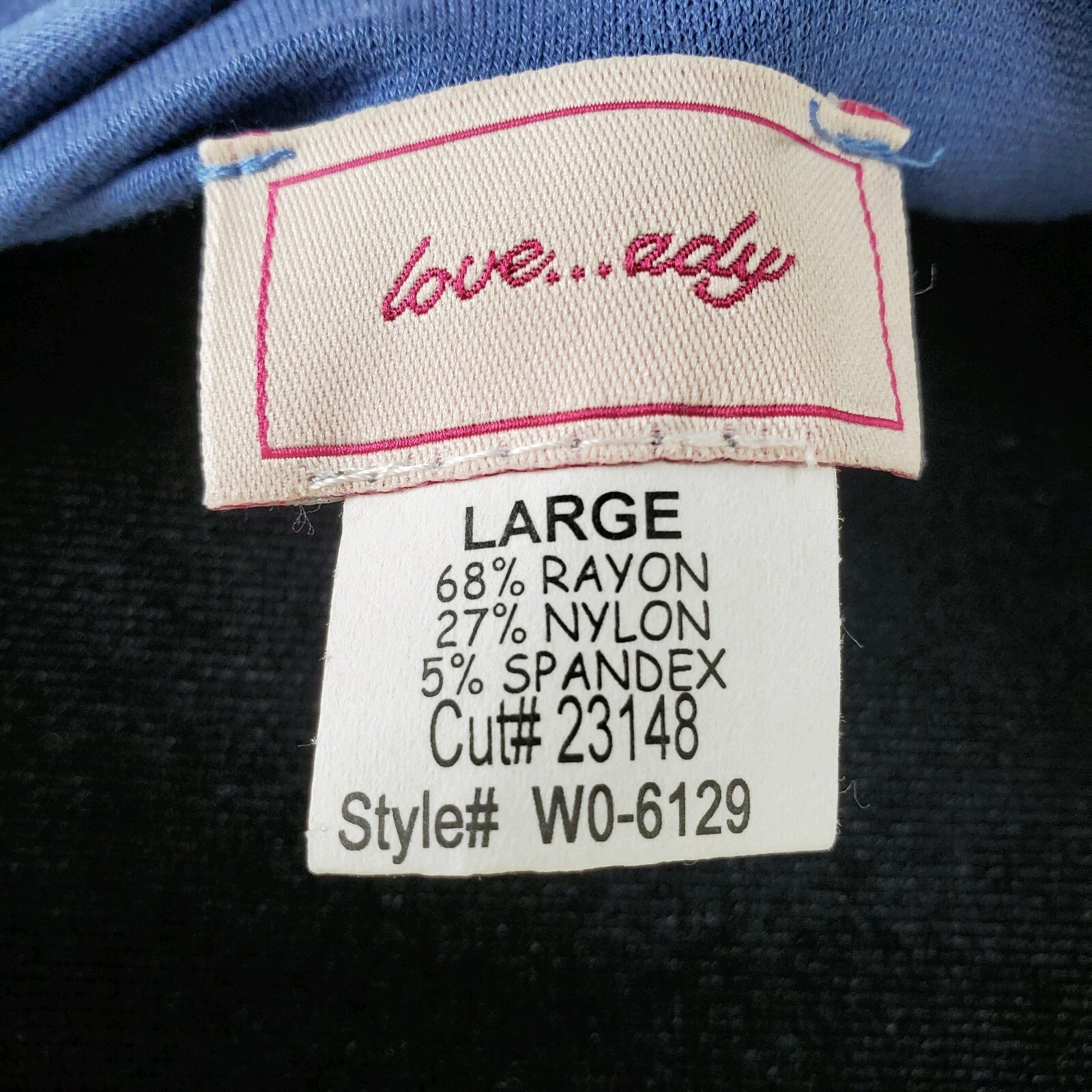 Love…Ady Womens Cap Sleeve Scallop Trim Fit & Flare Dress Choose Size M, L