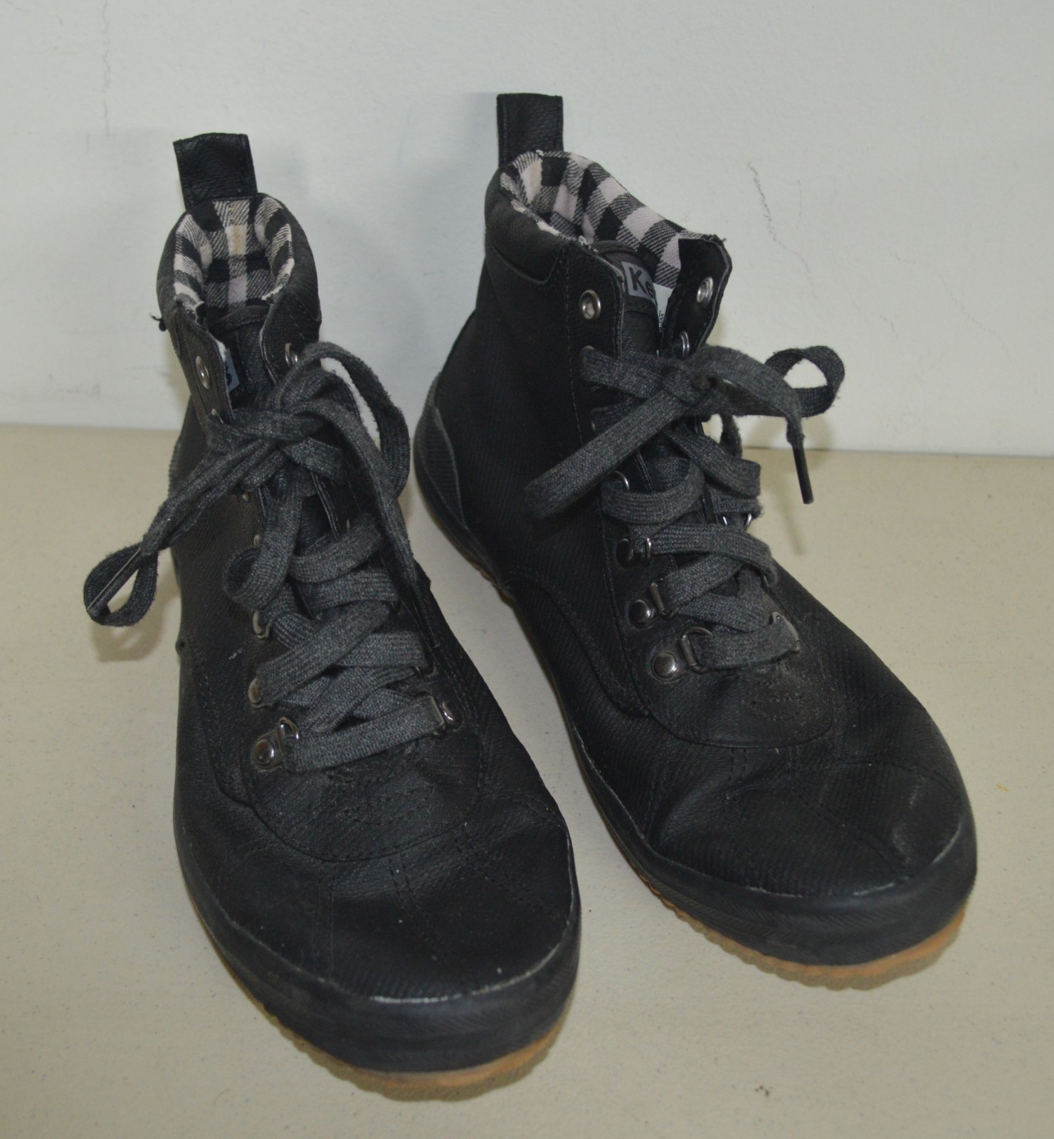 Keds Black Scout Splash Water Resistant Boots Canvas Insulated Women’s 8.5