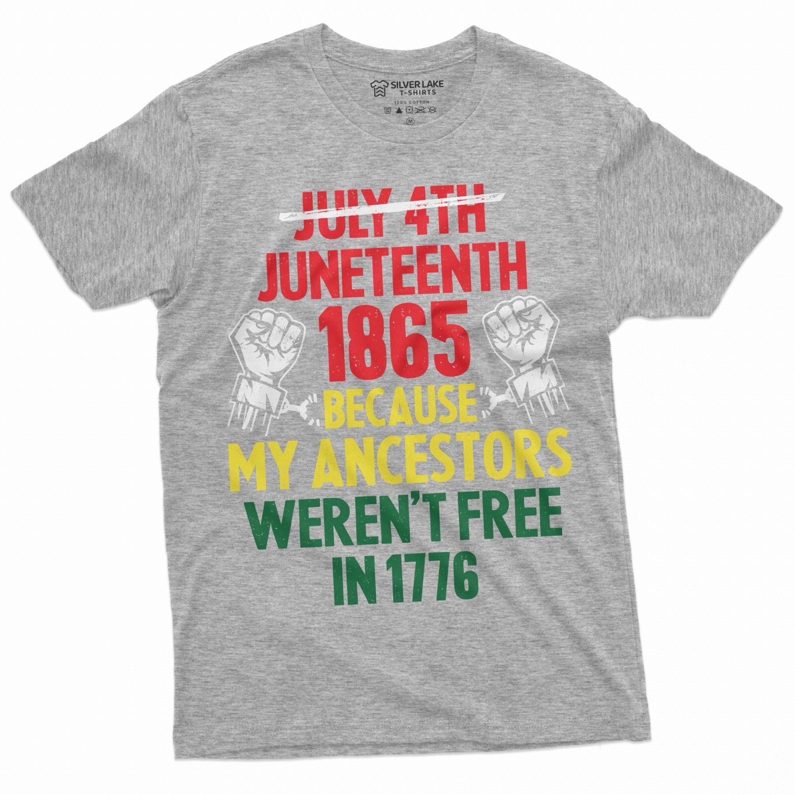 Juneteenth T-shirt 1865 Black Freedom Shirt Jubilee day Black freedom day tee