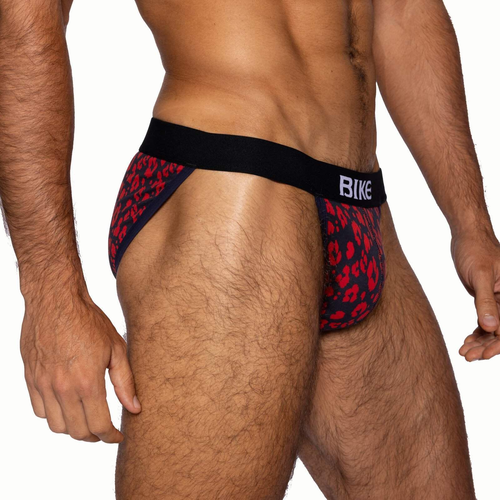 BIKE Athletic Stretch Cotton Jock Brief – Men’s Redesigned Support Brief in Samb
