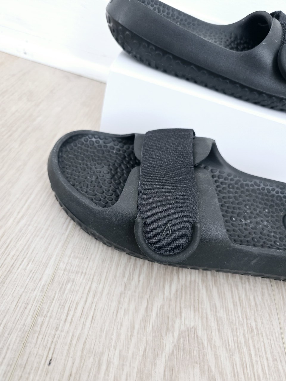 Allbirds Sugar Sliders Slides Slip On Black Sandals Womens 12 – Mens Size 10