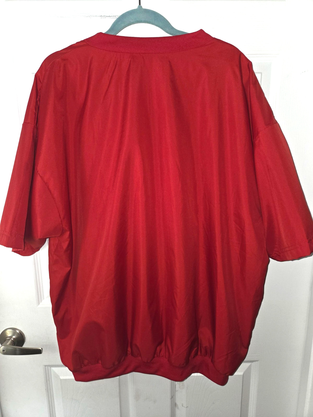 Augusta Sportswear 2XL, Red, Rutgers 67, SS, Windbreaker, NWT, Nice!