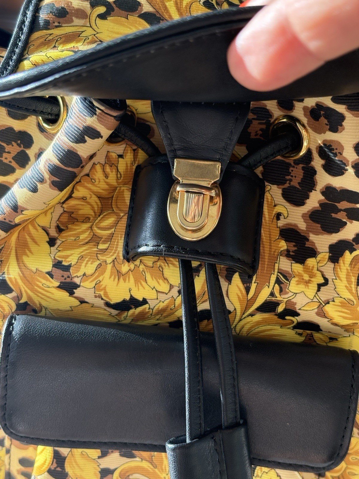 Vintage Gianni Versace Baroque Backpack