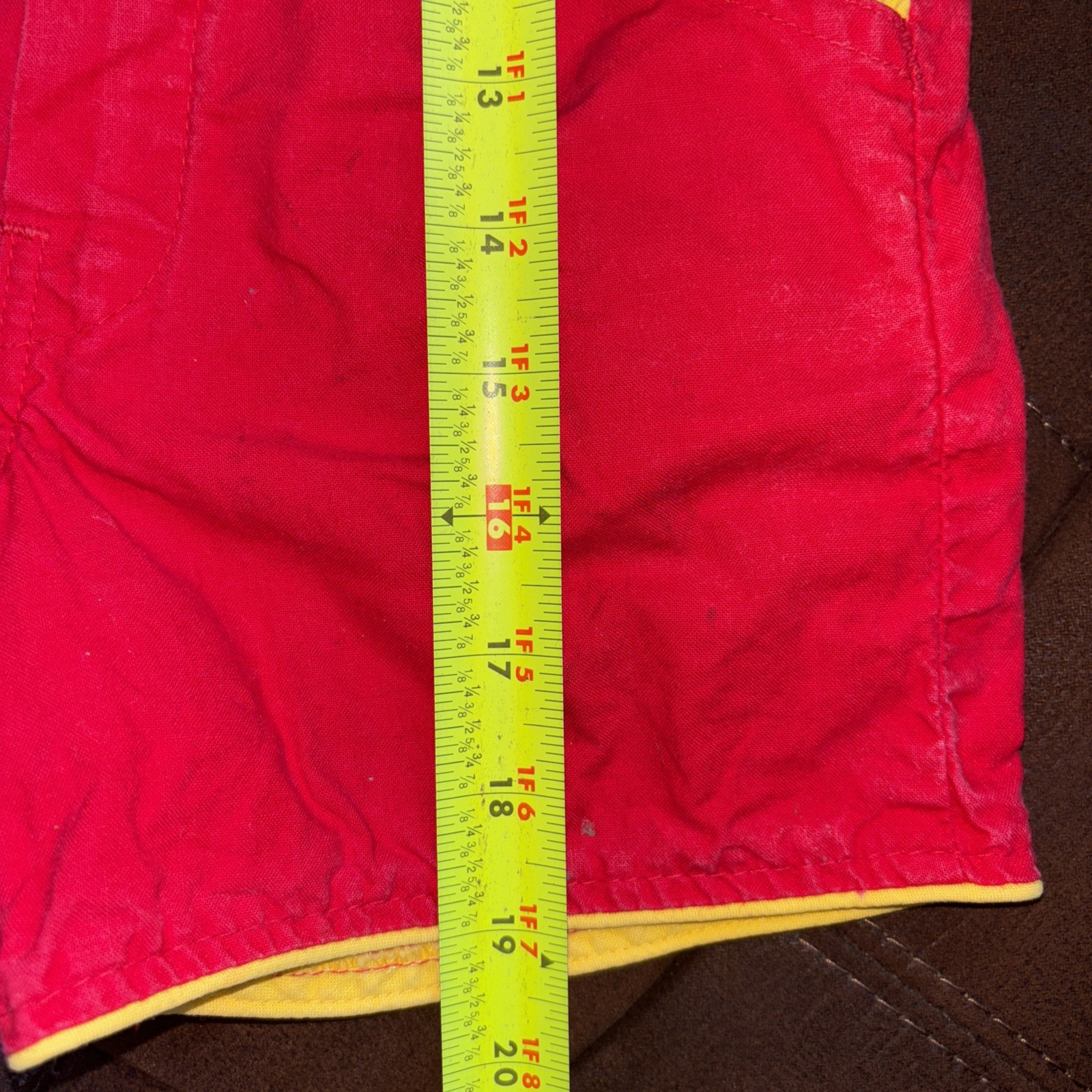 Vintage Oshkosh Overalls 4T Color Block Unique Design Construction Look