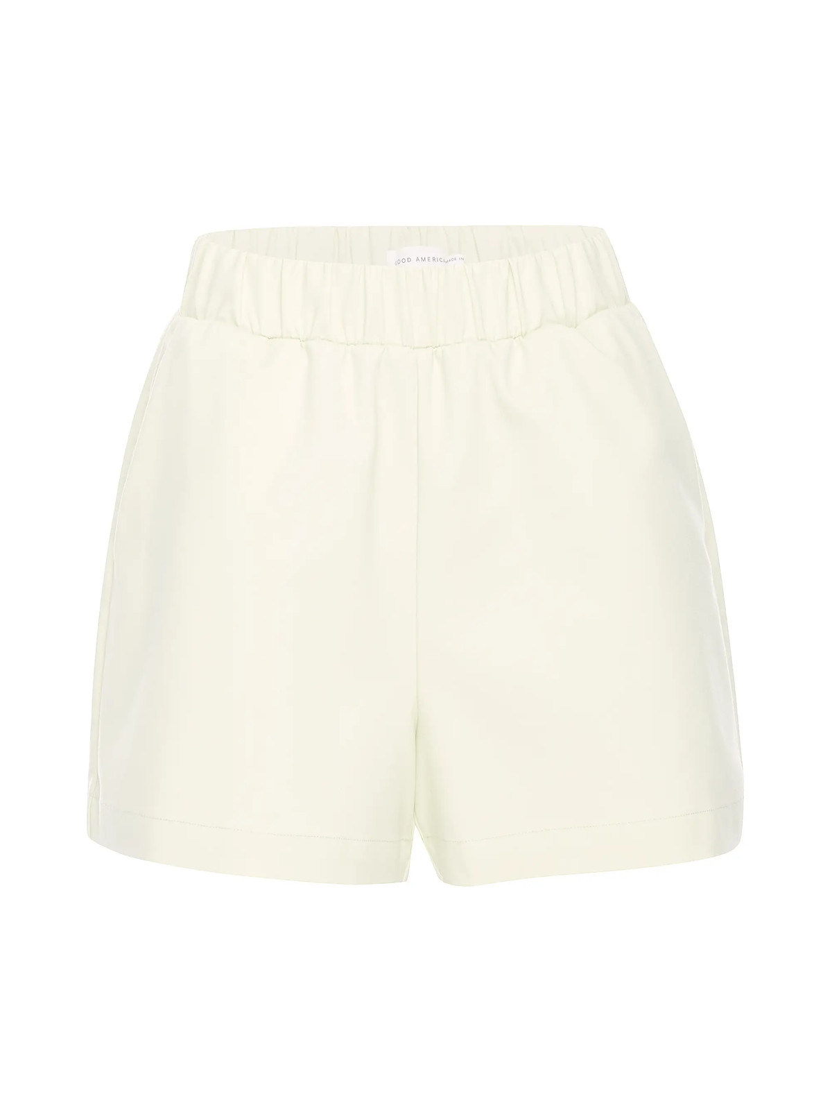 $119 NWT – Good American BETTER THAN LEATHER Drawstring SHORTS Size: 1 / Small