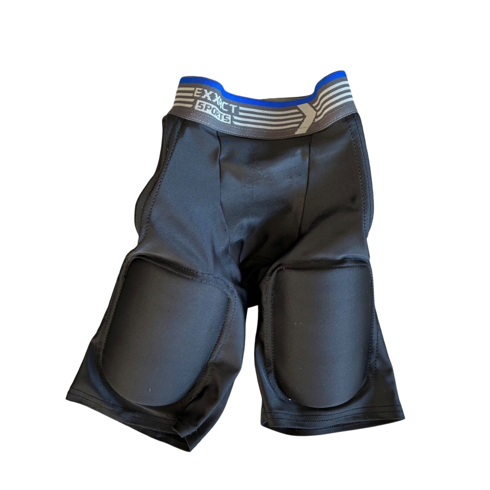 Exxact Sports Youth Medium Black Padded Compression Shorts Football Girdle YM