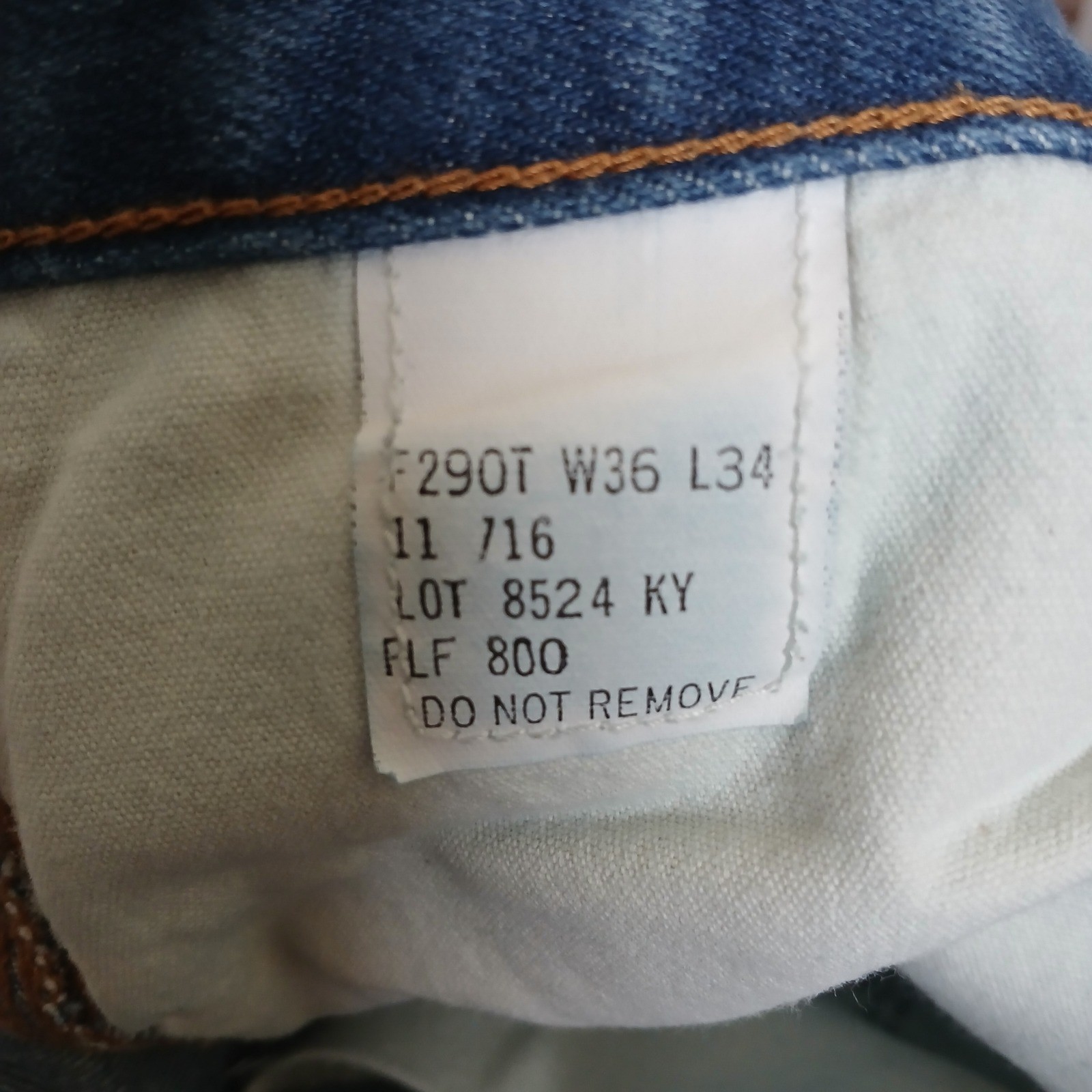 Tyndale FRMC Flame Resistant Jeans Mens 36×34 Blue Work Pants F290T Made in USA