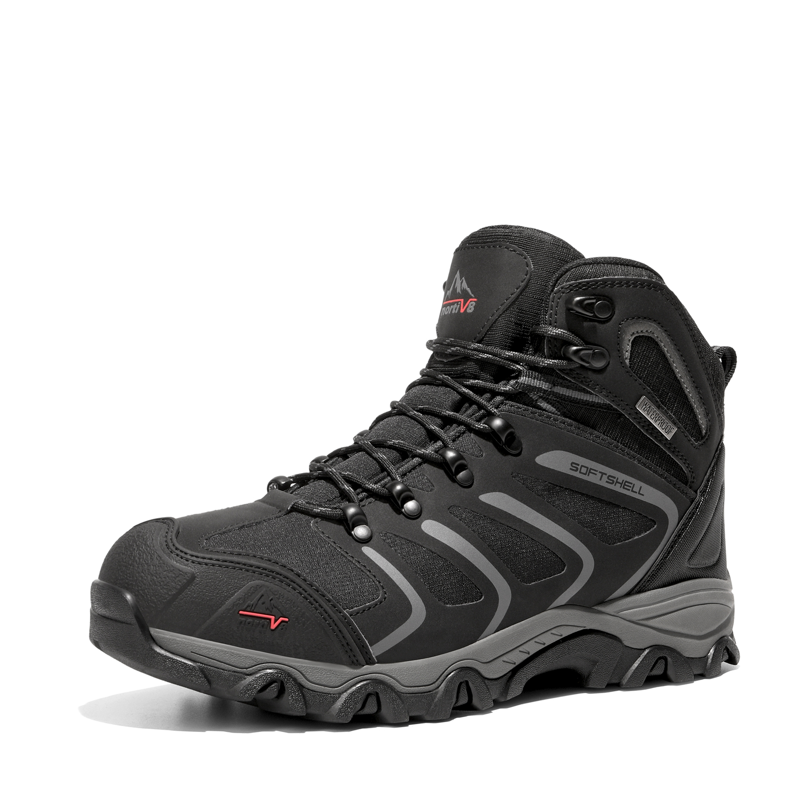 Mens Hiking Boots WIDE SIZE Outdoor Waterproof Non-slip Trekking Trails Boots