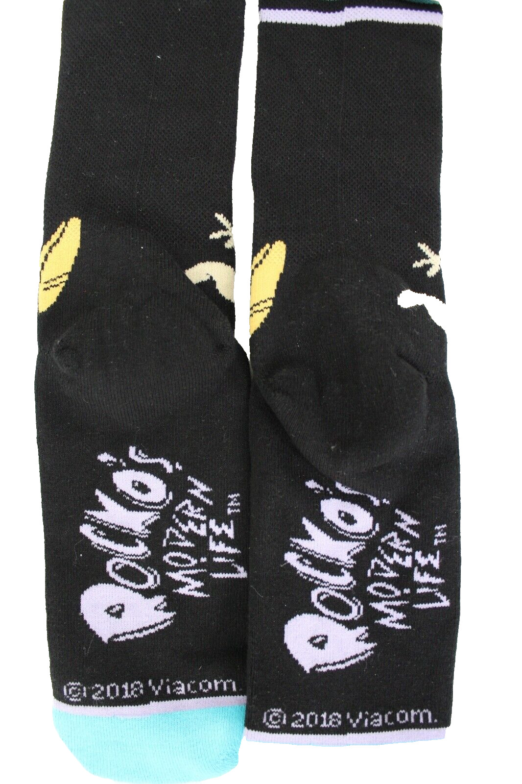 Odd Sox Nickelodeon Rocko’s Modern Life Novelty Crew Socks Fits Size 6-13 Black