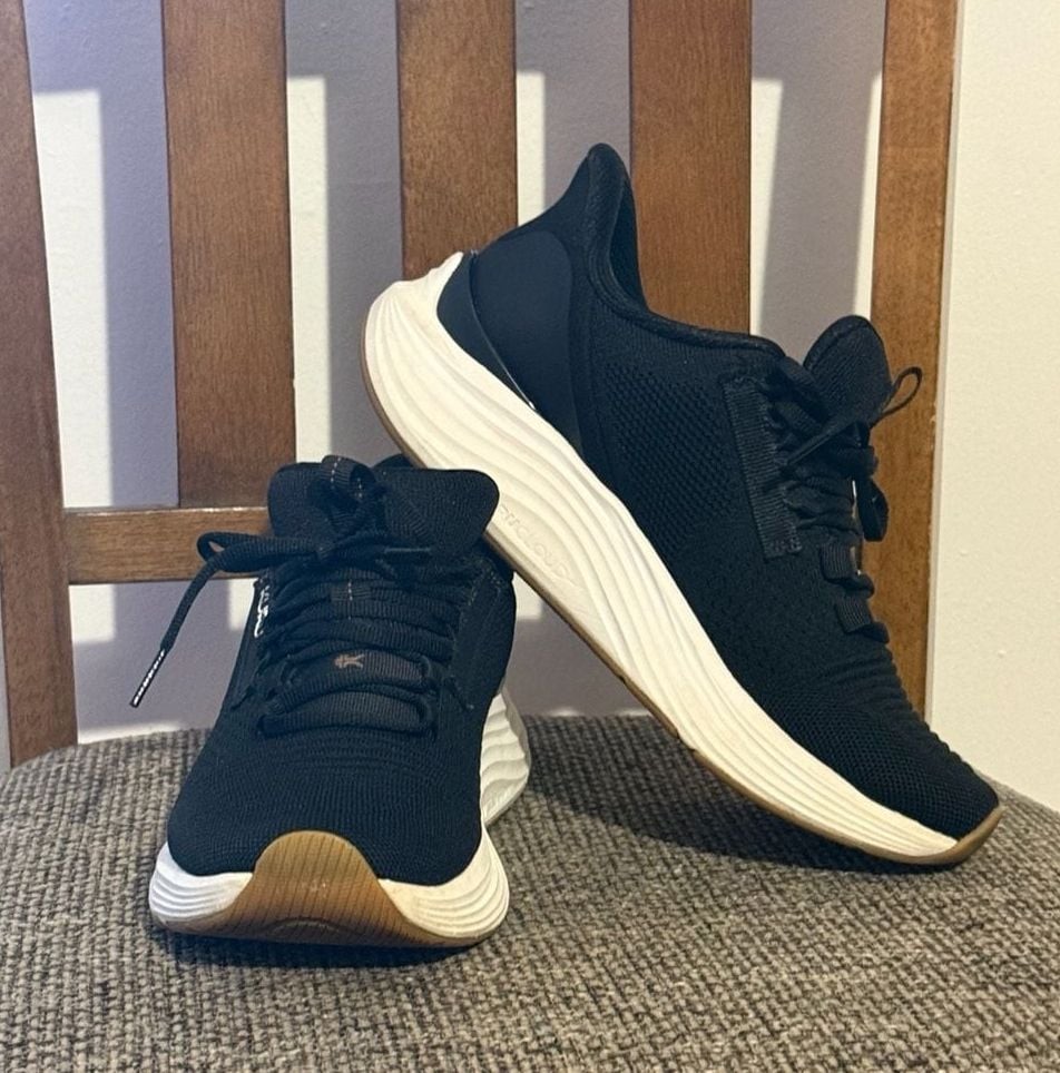 KURU ATOM 2 Women’s Athletic Sneaker Black Desert Tan Size 7