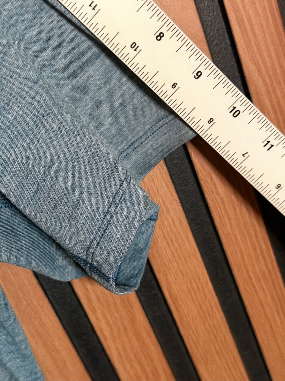 Lululemon Shirt Medium Men’s Blue Hawk Heathered All Terrain Tee