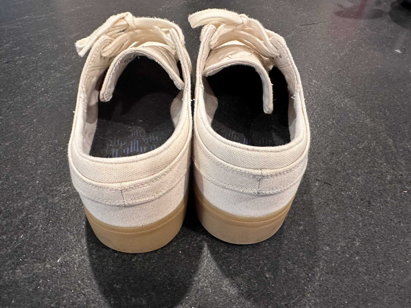 NIKE ZOOM JANOSKI SB – USED SIZE 9.5 – PALE IVORY PACIFIC BLUE