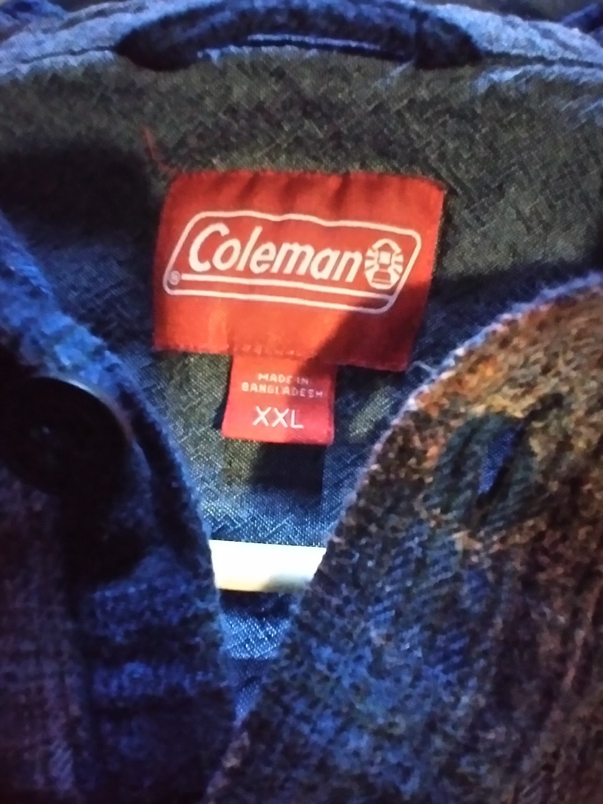 Upcycled Bleached Flannel Shirt W/ Vintage LABYRINTH back Patch