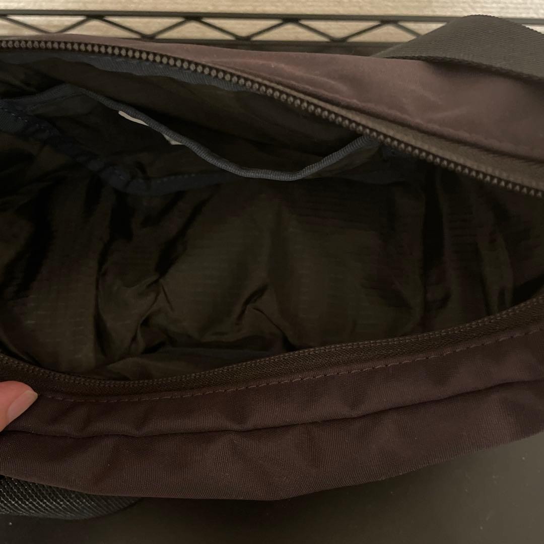 Sacai Body Bag Brown Polyester Nylon Rubber OS Pre-Owned