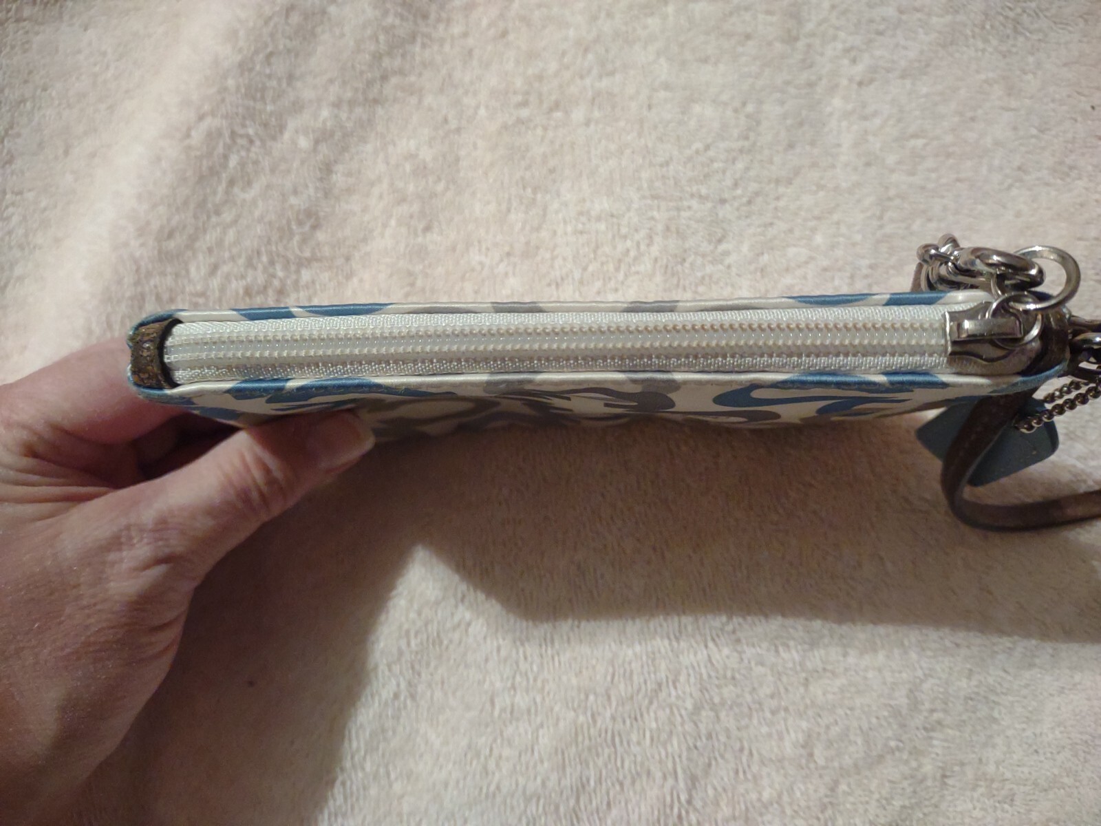 COACH F48898 MULTI COLOR CLOVER PRINT SMALL WRISTLET