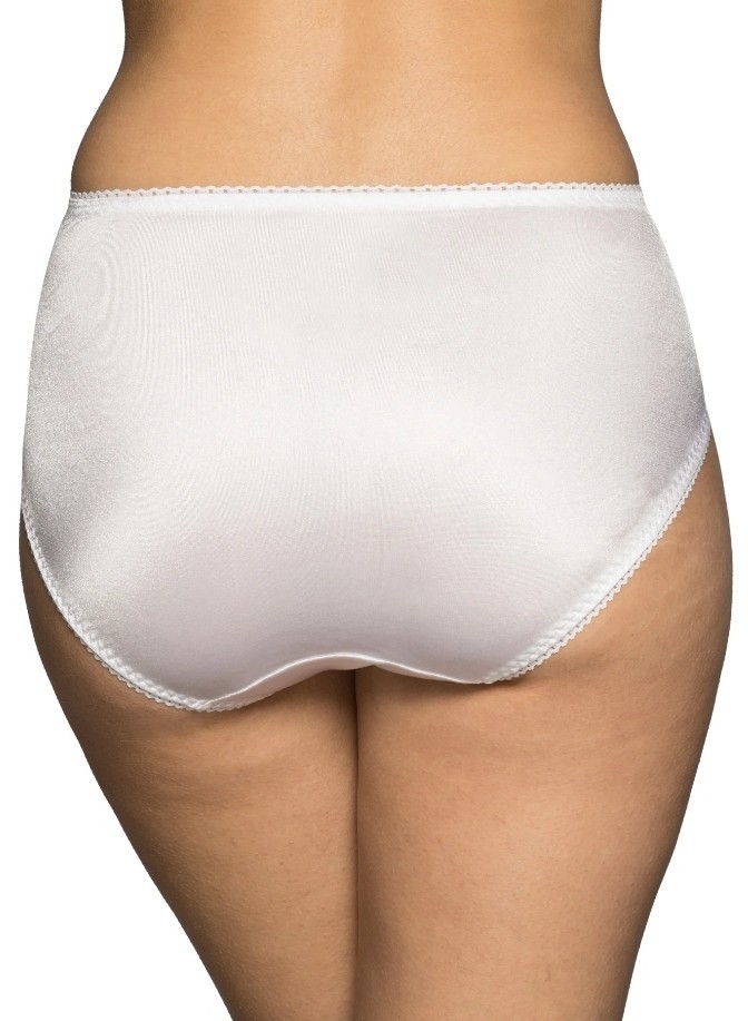 Vanity Fair Radiant S/5 Womens Small Hi-Cut Underwear Panties 3-Pair Silky Nylon